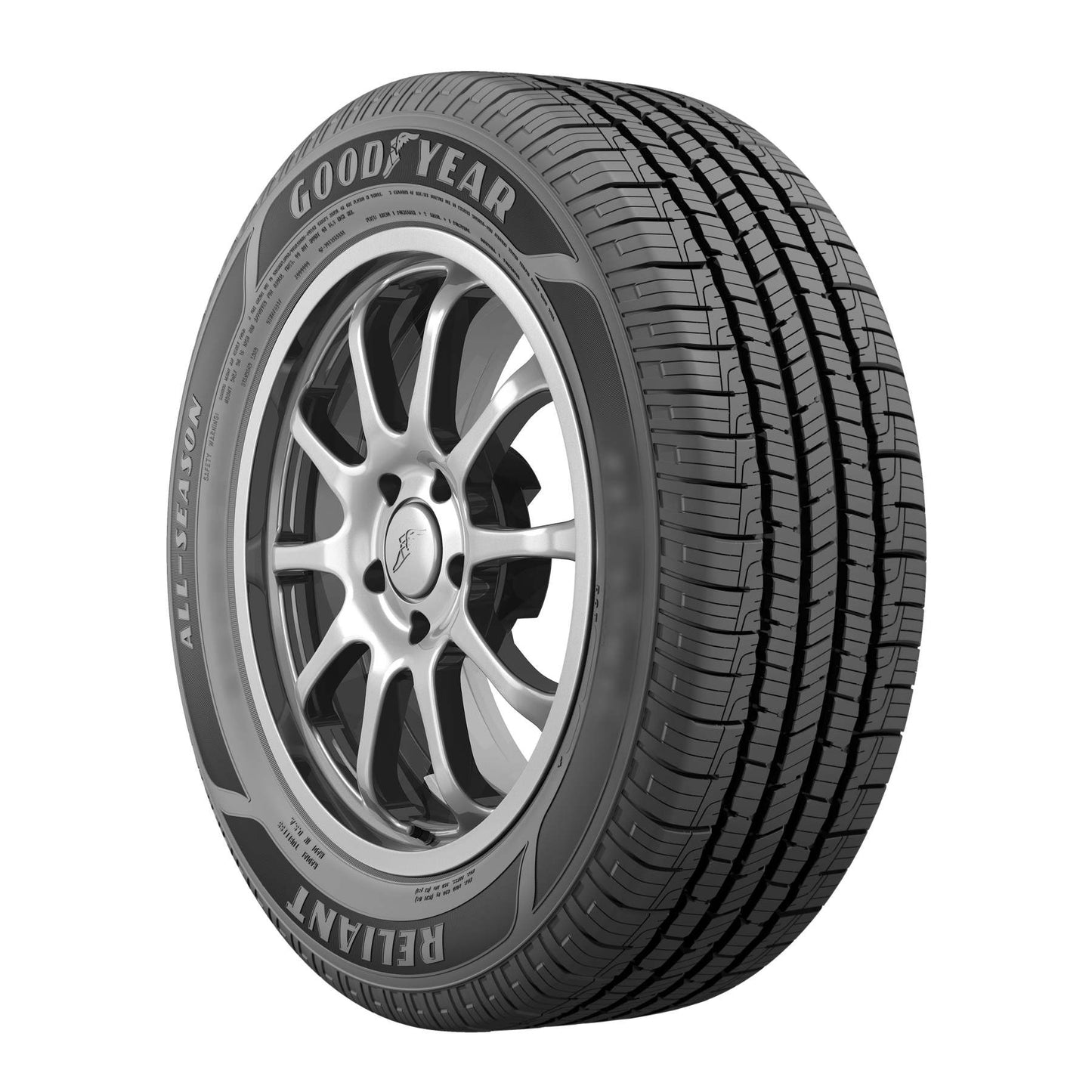 Goodyear Reliant All-Season Tire 225/50R17 94V for Passenger Cars