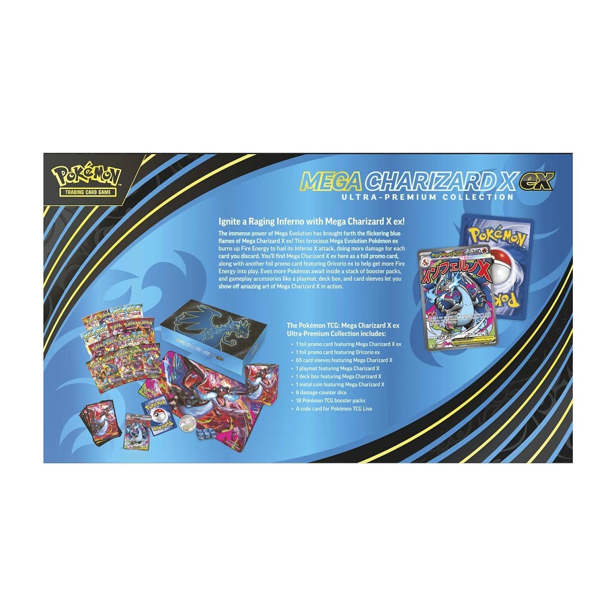 Pokmon TCG: Mega Charizard X ex Ultra-Premium Collection