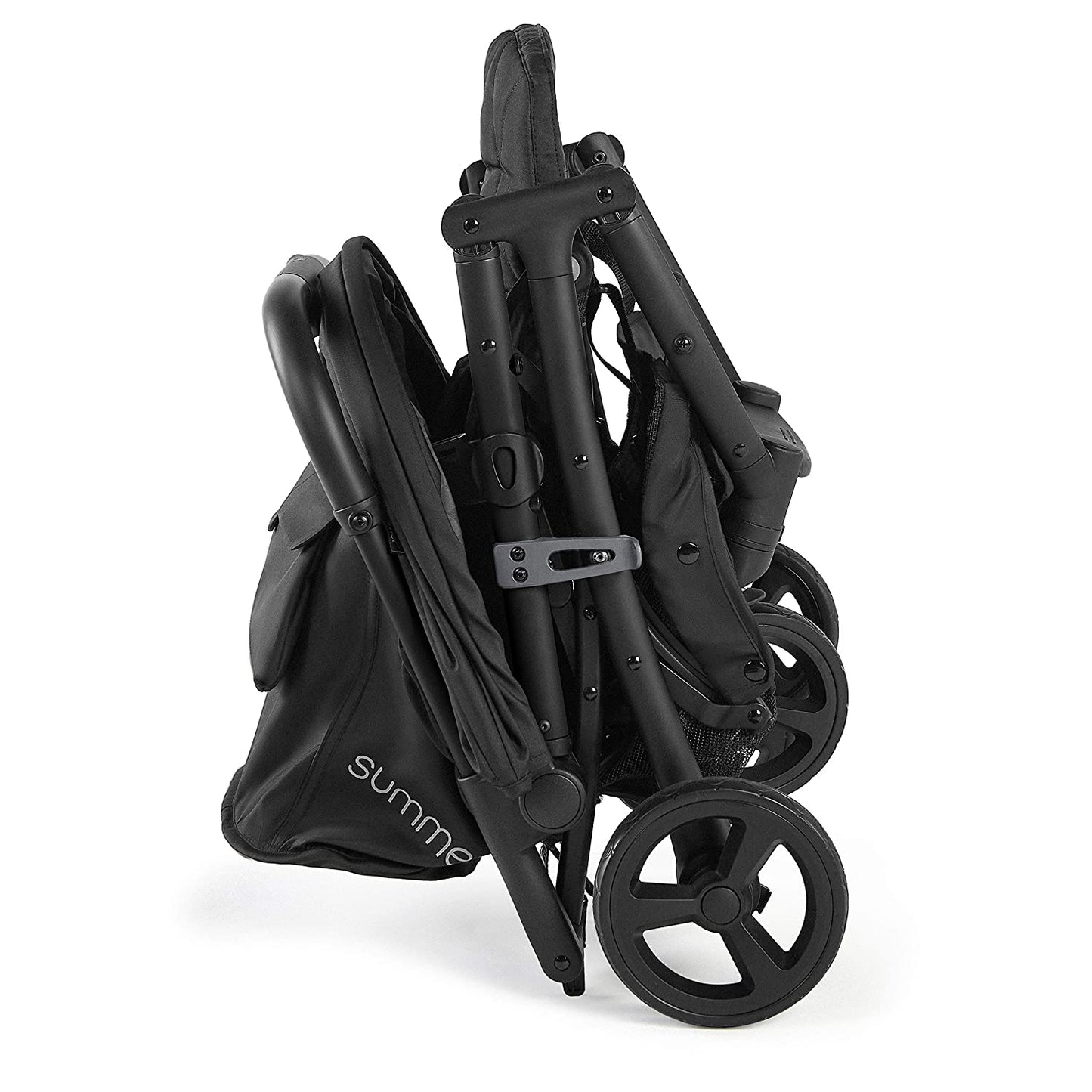3Dpac CS+ Double Stroller Black ?C Car Seat Compatible Baby Stroller ?C Lightweight Stroller with Convenient One-Hand Fold