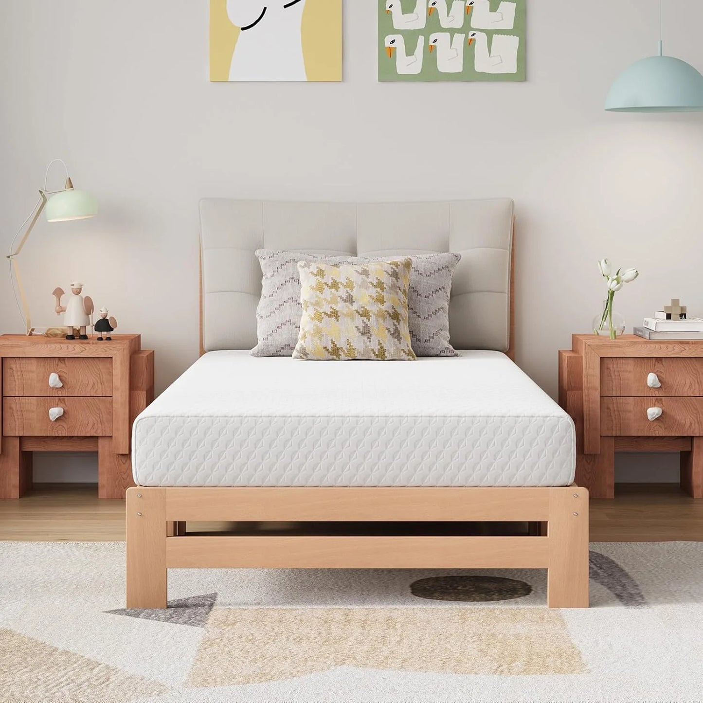 Novilla Twin Size Mattress, 10 Inch Memory Foam Mattress Twin for Balanced Support & Pressure Relief, Cooling Comfort for Nightlong Refreshment, CertiPUR-US Certified Mattress in a Box, Medium Firm