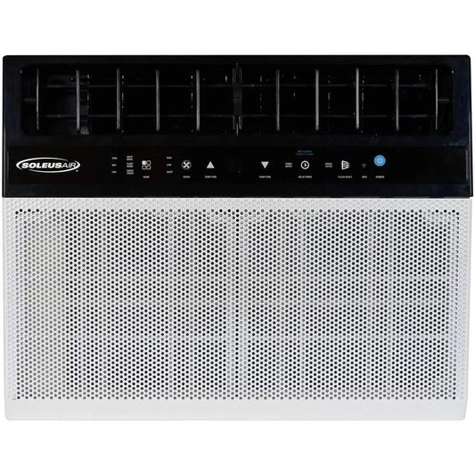 Soleus Air 8,000 BTU Hybrid (saddle) Window Air Conditioner with WiFi - 8,000 BTU (White)