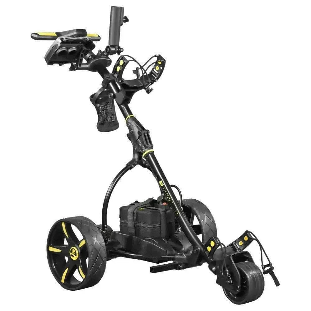 Bat Caddy X3R Electric Golf Cart Trolley with Lithium Battery & Remote Control C Silver