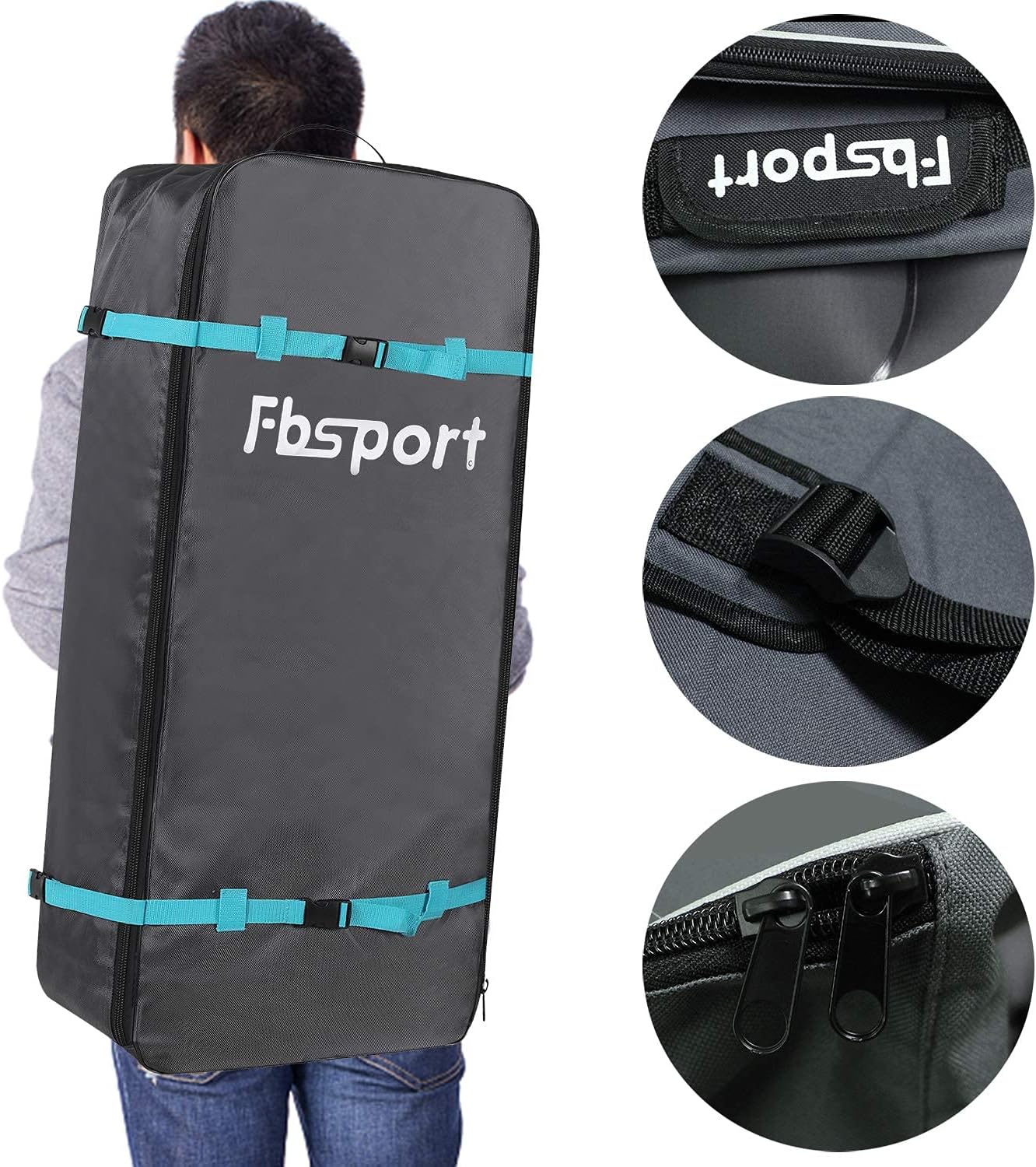 Premium Stand Up Paddle Board Yoga Board with Durable SUP Accessories & Carry Bag | Wide Stance Surf Control Non-Slip Deck Leash Paddle and Pump for Youth & Adult