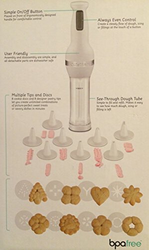 Cuisinart Electric Cookie Press CCP 20 (White): Home &amp; Kitchen