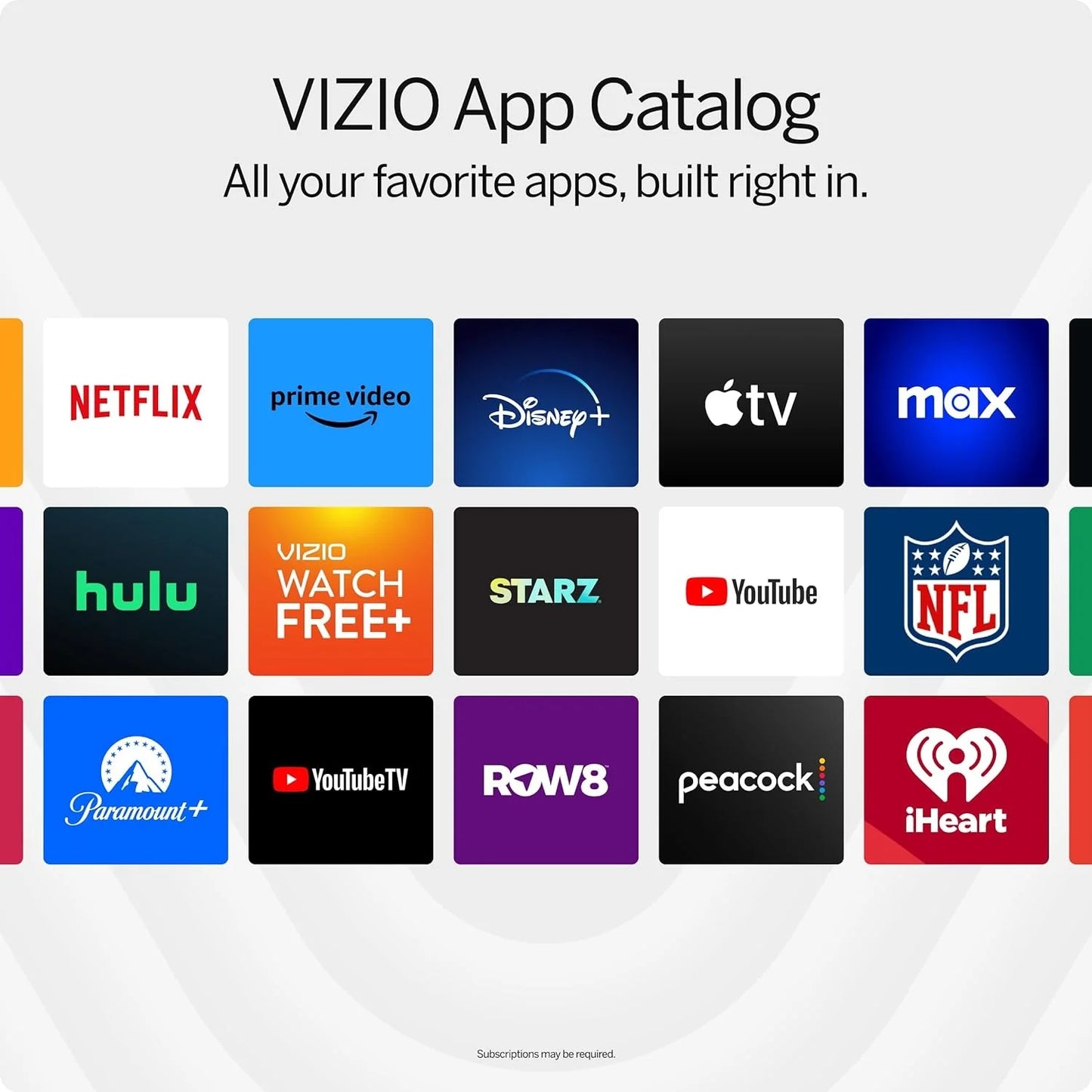 VIZIO 50 4K HDR Smart TV, Dolby Vision HDR/HDR10+, WiFi 6 C (Refurbished)