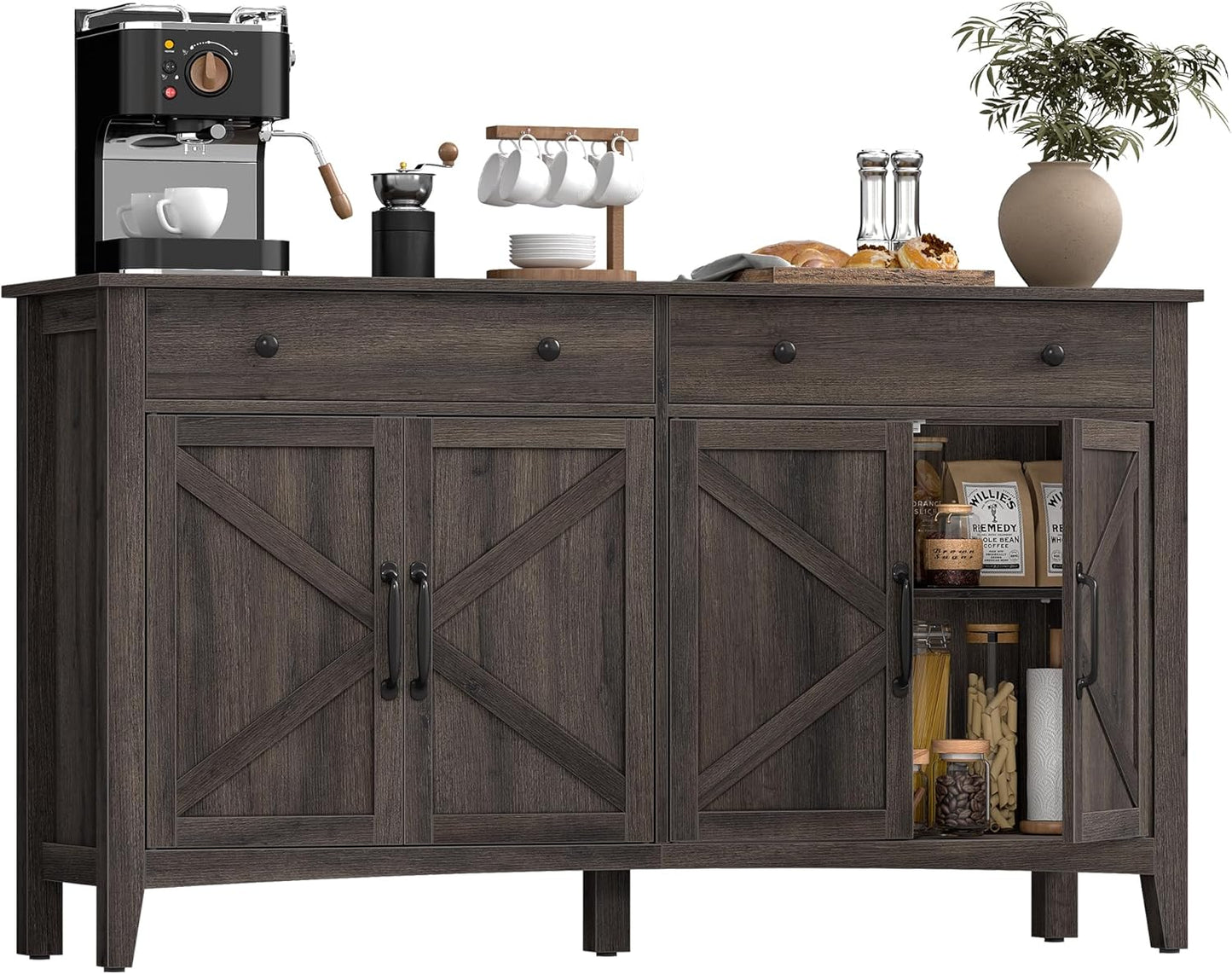VASAGLE LIRY Collection - Storage Cabinet, Buffet Cabinet, Sideboard, Credenza