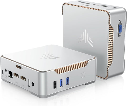 KAMRUI GK3Plus Mini PC, 16GB RAM 512GB M.2 SSD Mini Computers