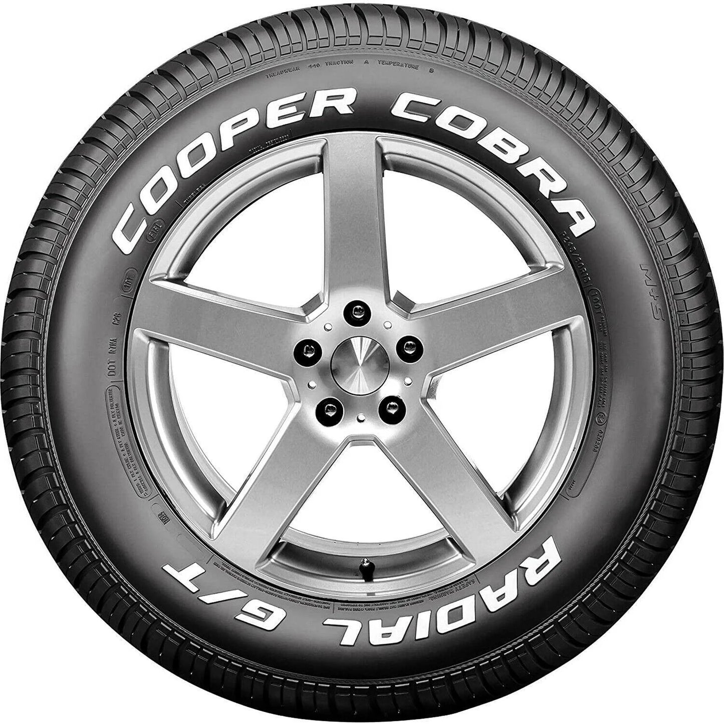 Cooper Cobra Radial G/T 275/60R15 all-season tires for trucks/SUVs, 2-pack