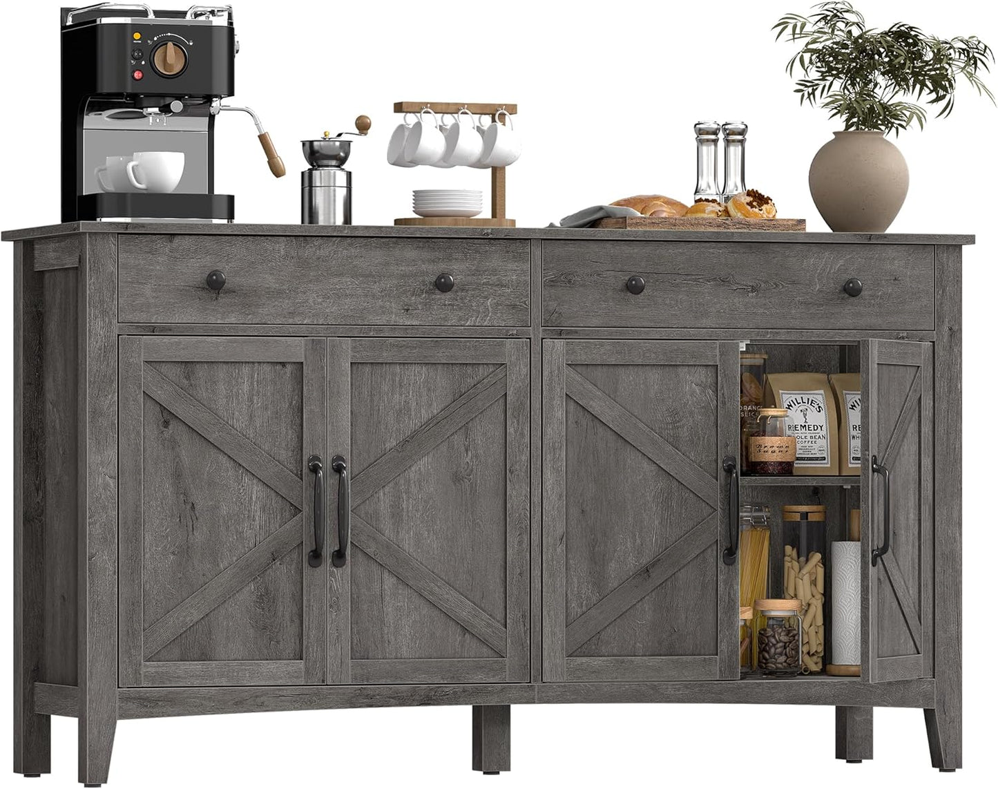 VASAGLE LIRY Collection - Storage Cabinet, Buffet Cabinet, Sideboard, Credenza