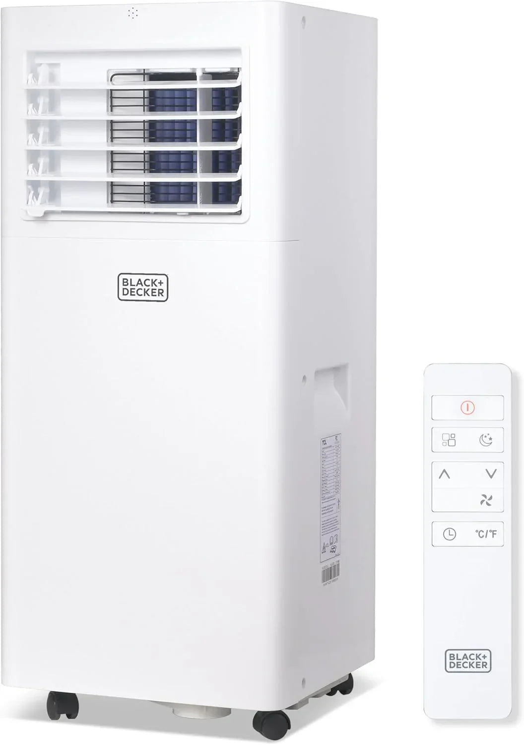 BLACK+DECKER 10,000 BTU Portable Air Conditioner for Rooms up to 450 Sq with Remote Control