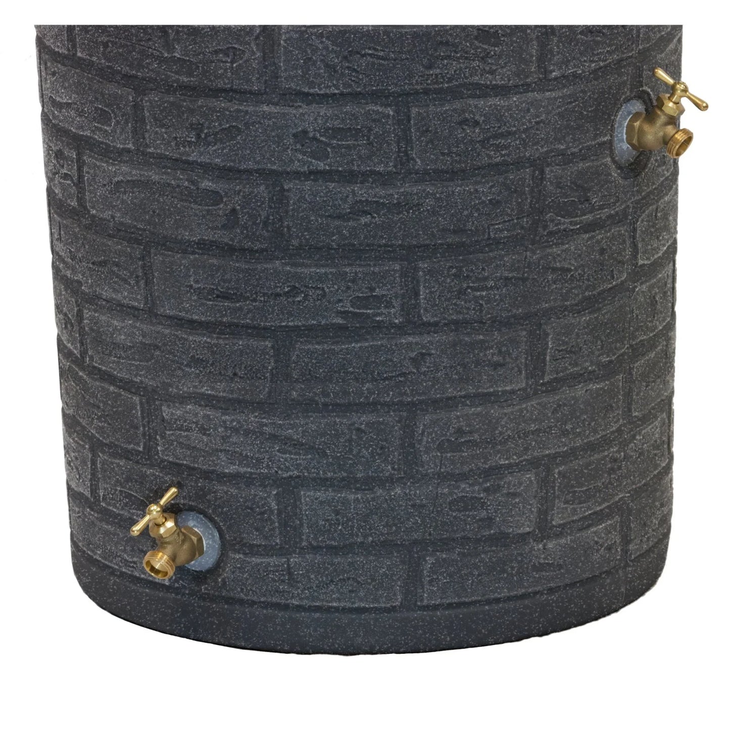 Good Ideas IMP-D50-DAR Impressions Downton Rain Saver Rain Barrel, 50 Gallon, Dark Granite