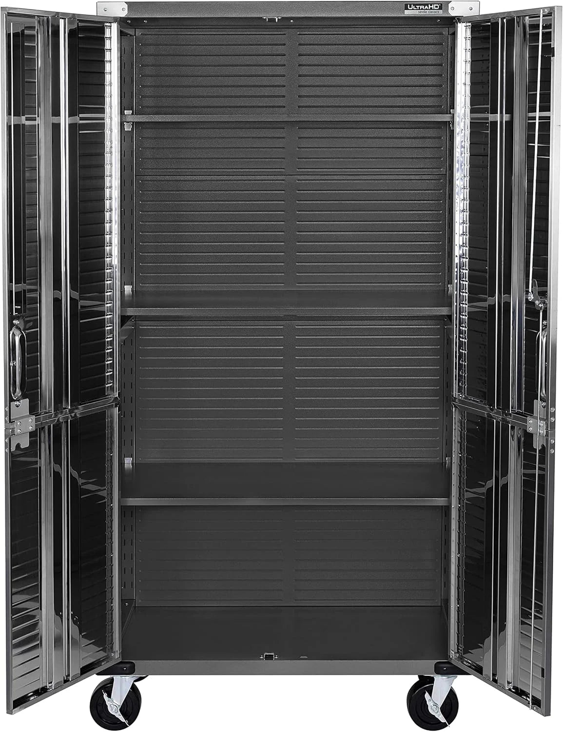 Seville Classics UltraHD Steel Storage Cabinet, 36"W x 18"D x 72"H