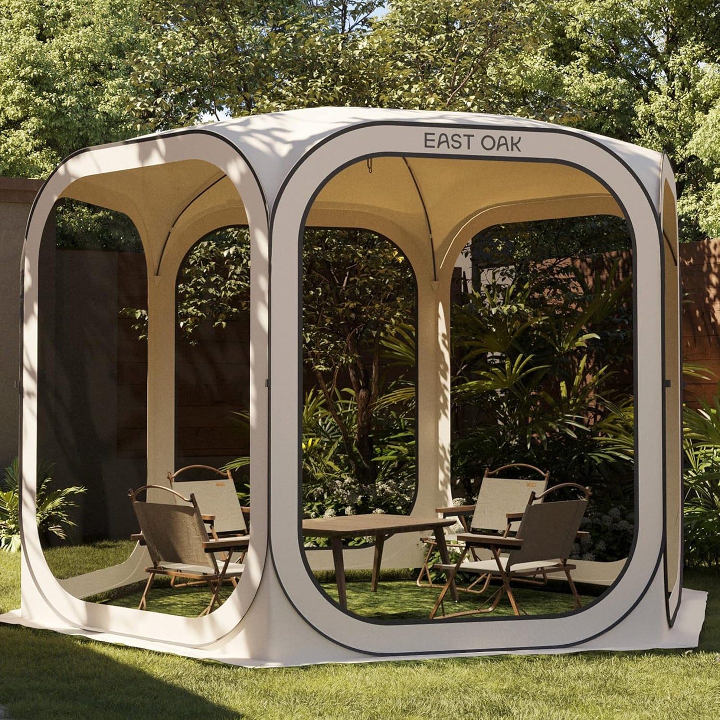 East Oak Screen House Tent Pop-Up, Portable Screen Room Canopy Instant Screen Tent