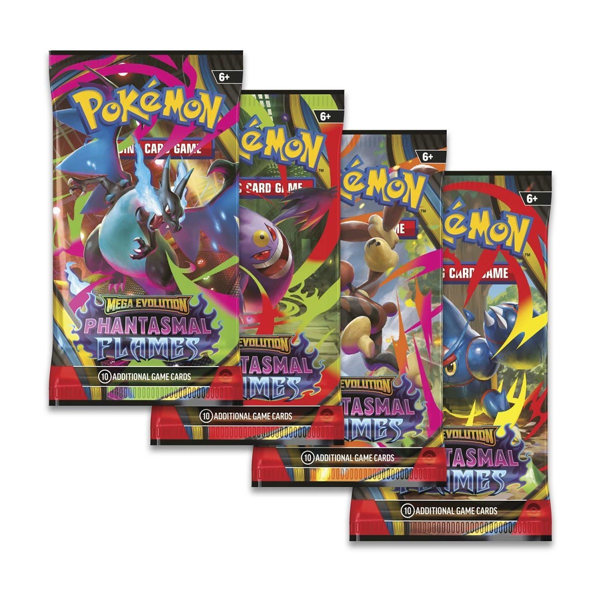 Pokmon TCG: Mega Evolution-Phantasmal Flames Booster Display Box (36 Packs)