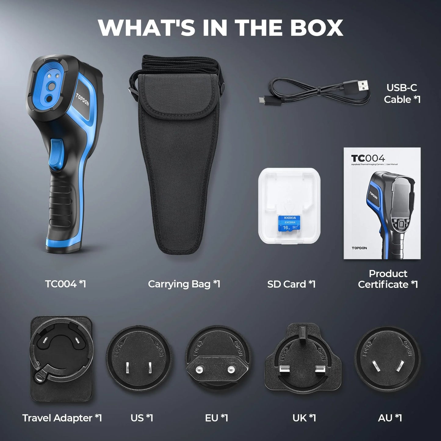 TOPDON Thermal Imaging Camera 256 x 192 IR High Resolution