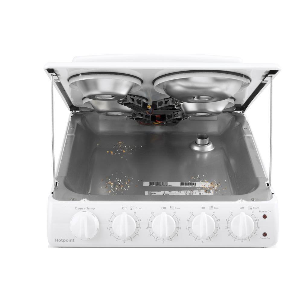 2025 20 in. 4 Burner Element Free-Standing Electric Range in White