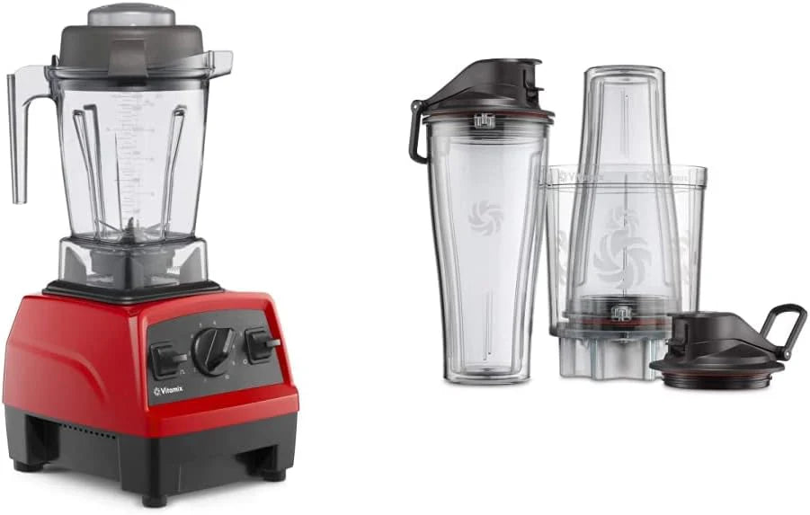 Vitamix Explorian E310 Blender, Professional-GradeKitchen Blender for Smoothies, Soups, Juices and More, 10-Speed, Stainless Steel Blades, Self-Cleaning Kitchen Appliance, 48 Oz Container, Black
