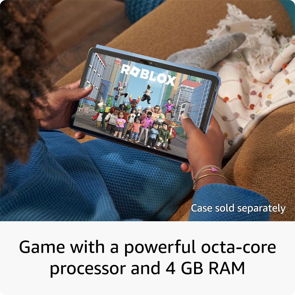 Amazon – Fire Max 11 tablet, vivid 11′′ display, octa core processor, 4 GB RAM, 14 hour battery life, 64 GB – Gray