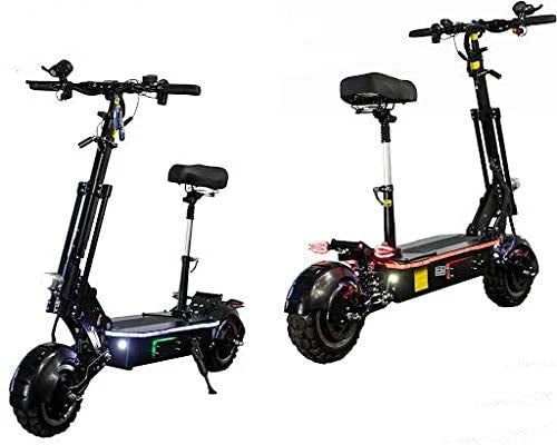 MAXX 60MPH Ultra High Speed Electric Scooter for Adults Foldable, 5000W Power Dual Motor| 60V /38.5Ah Battery | 83 Miles Range | Grade 30
