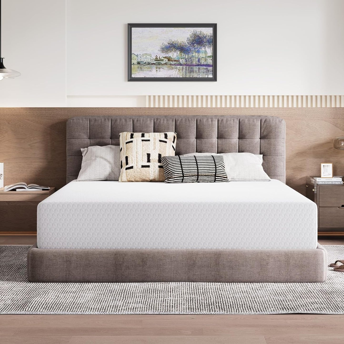 Novilla Twin Size Mattress, 10 Inch Memory Foam Mattress Twin for Balanced Support & Pressure Relief, Cooling Comfort for Nightlong Refreshment, CertiPUR-US Certified Mattress in a Box, Medium Firm