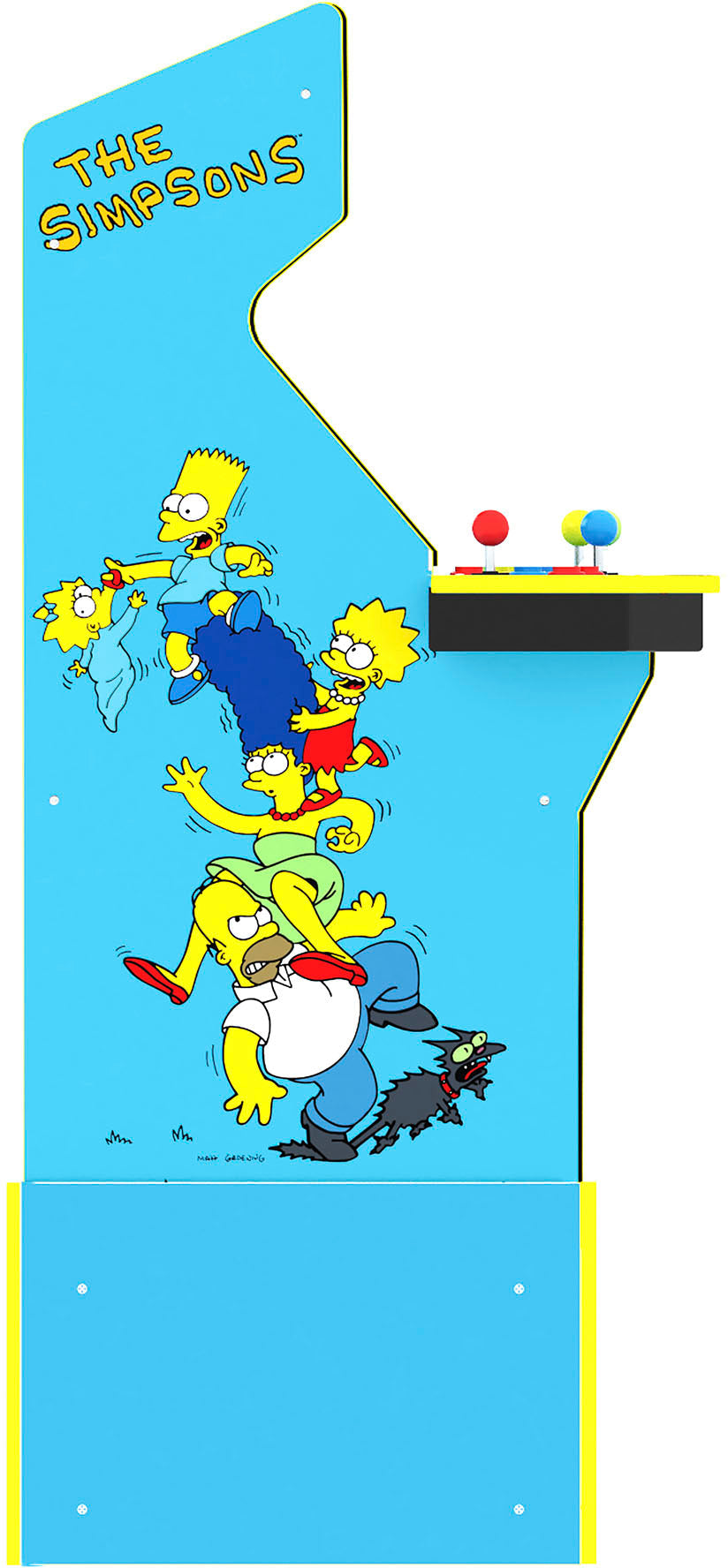 Arcade1Up – The Simpsons 30th Edition Arcade with Stool and Tin – Multi