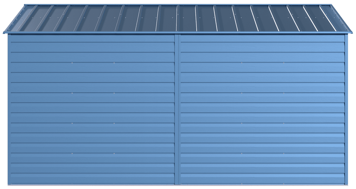 2025 Select Steel Storage Shed, 10x14, Blue Grey