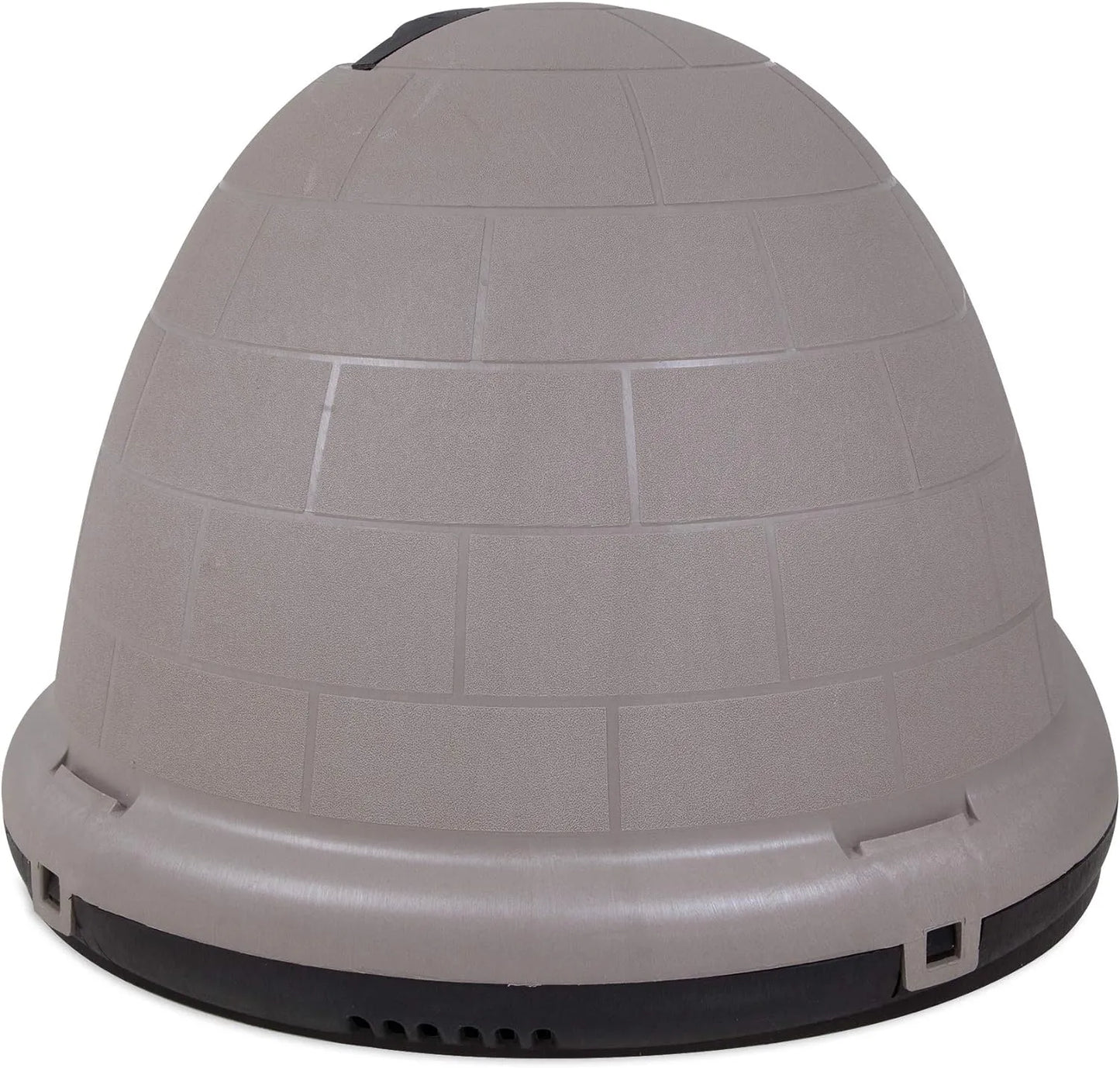 Petmate Indigo Dog House (Igloo Dog House, Made in USA with 90% Recycled Materials, All Weather Protection Pet Shelter) for XL Dogs  90 to 125 pounds, Made in USA