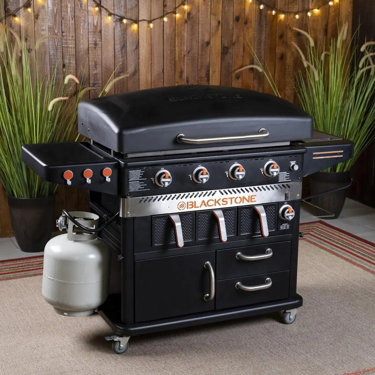 Blackstone 4 Burner and Air Fryer Combo 36"