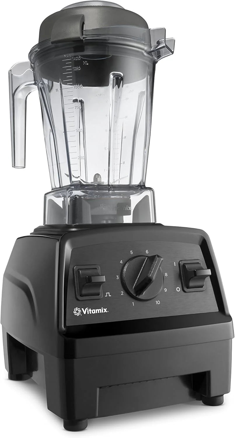 Vitamix Explorian E310 Blender, Professional-GradeKitchen Blender for Smoothies, Soups, Juices and More, 10-Speed, Stainless Steel Blades, Self-Cleaning Kitchen Appliance, 48 Oz Container, Black