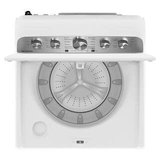 Maytag Top-Loading Washing Machine with 4.8 Cubic Foot Capacity and Extra Power Boost, White C MVW5430MW