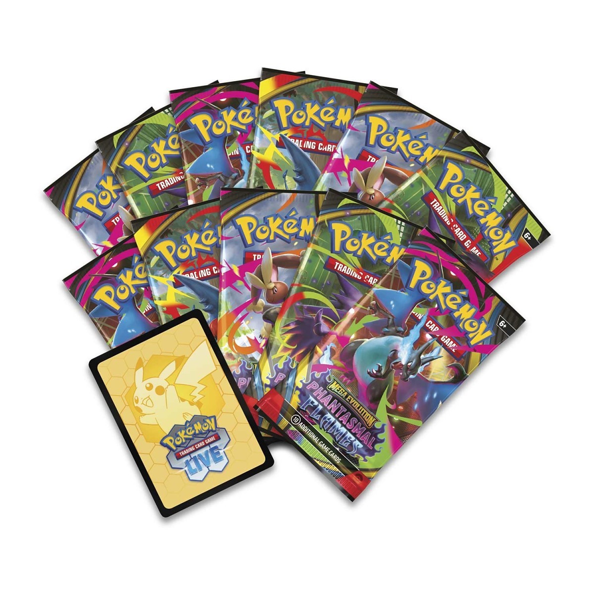 Pokmon TCG: Mega Evolution-Phantasmal Flames Pokmon Center Elite Trainer Box