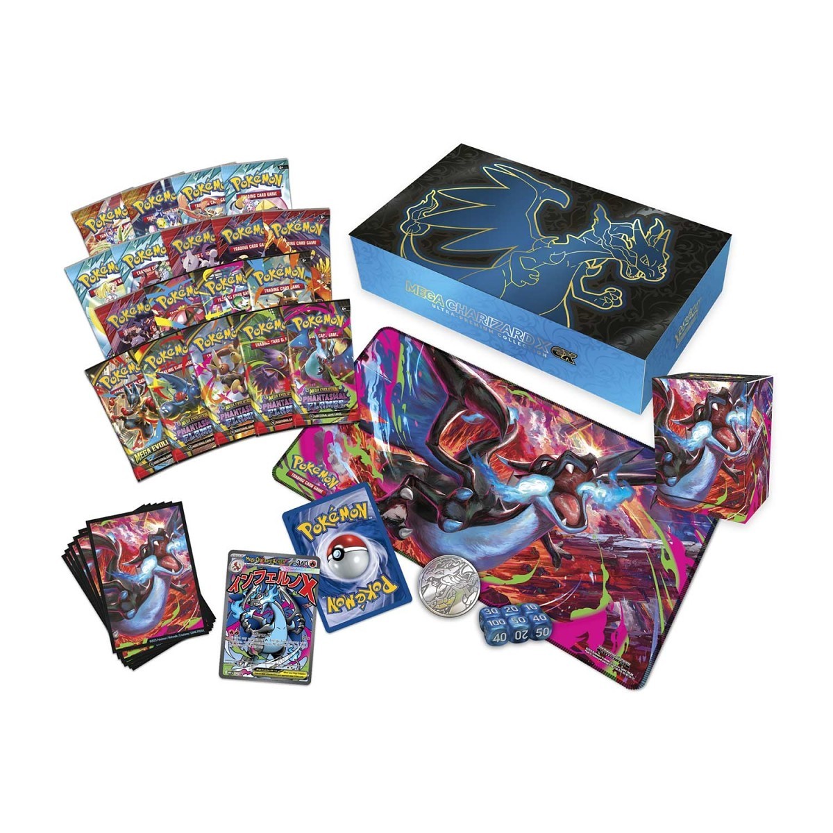 Pokmon TCG: Mega Charizard X ex Ultra-Premium Collection