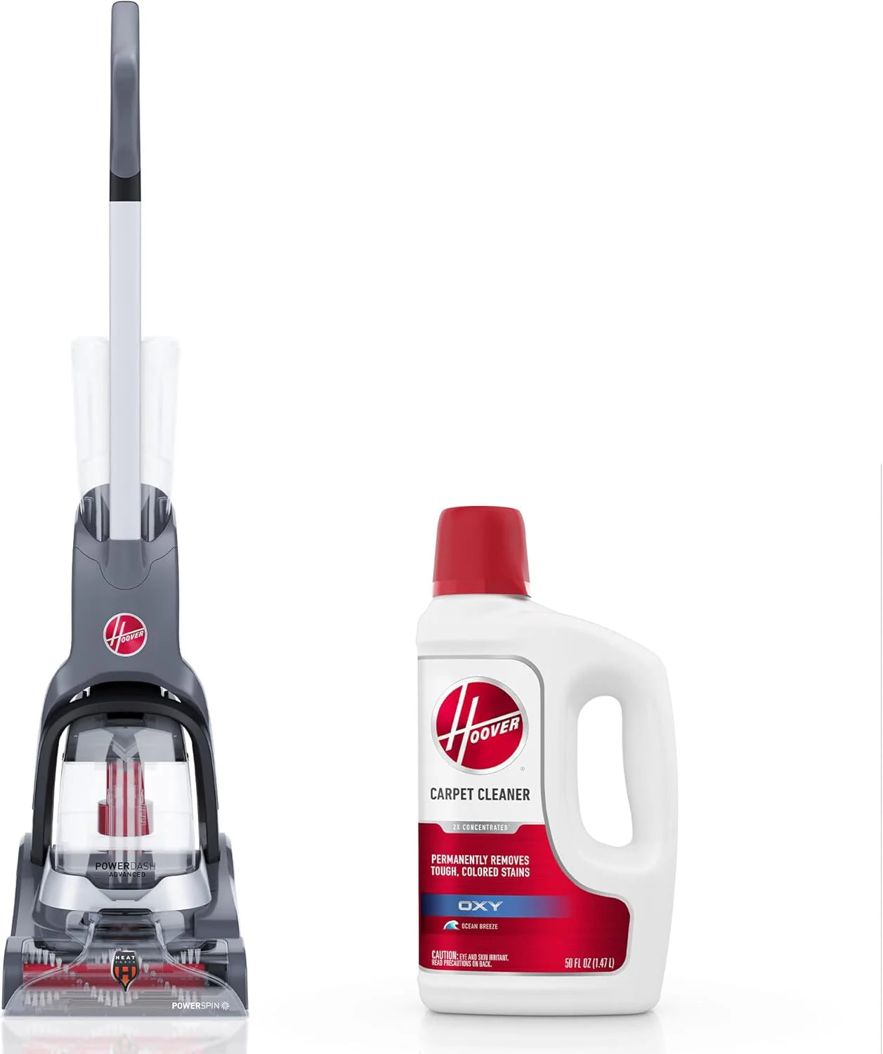 Hoover PowerDash Pet+ Compact Carpet Cleaner Machine, Lightweight Carpet Shampooer