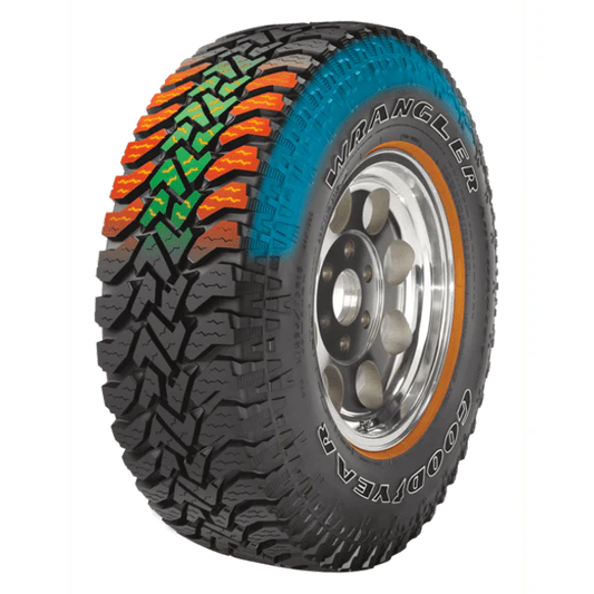 Goodyear Wrangler Authority A/T All Season Tire 31X10.50R15LT 109Q