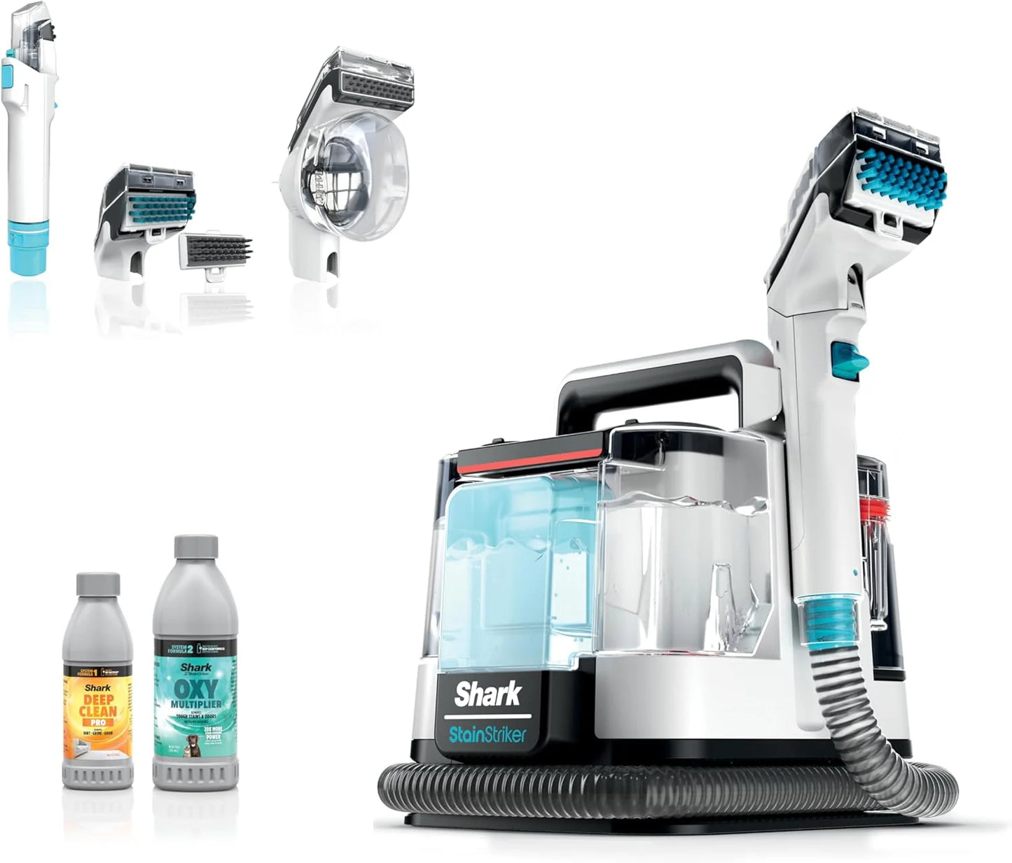 Shark StainStriker Portable Carpet Upholstery & Area Rug Cleaner, Stain & Odor Remover
