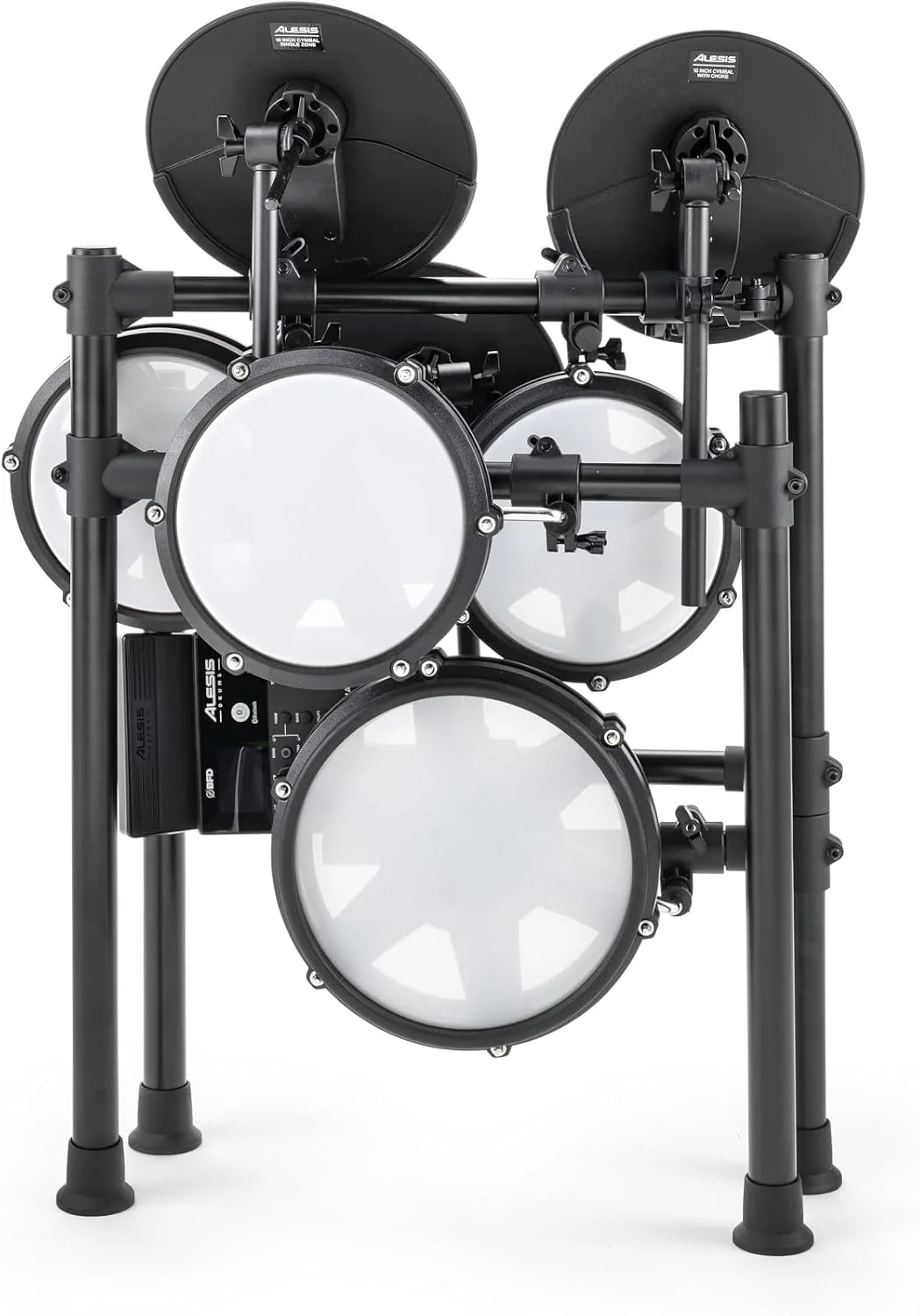 Nitro Max Electric Drum Set with Mesh Pads & Bluetooth