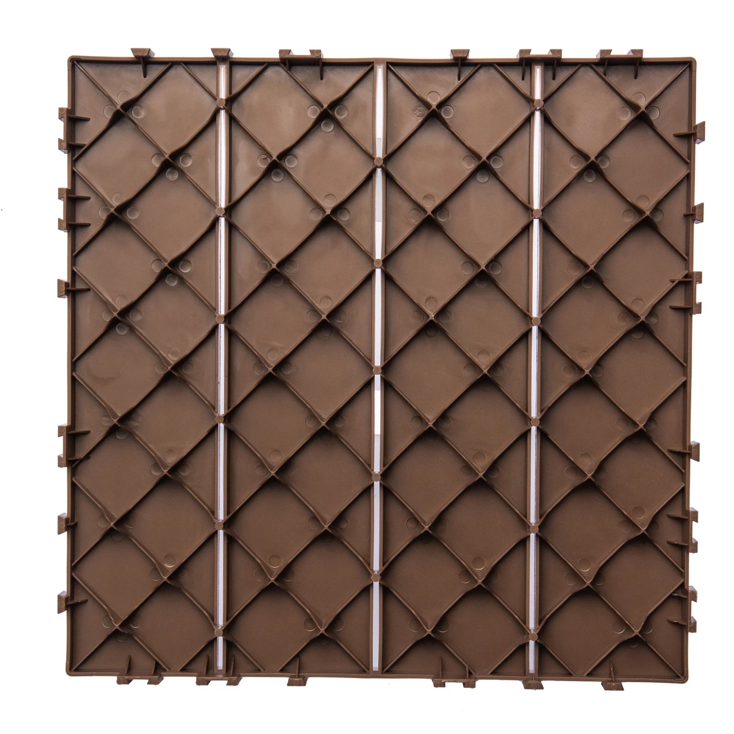 76-Pack Plastic Interlocking Deck Tiles - 68.80 Sq.Ft Outdoor Plastic Flooring Super Durable & Waterproof All-Weather Indoor/Outdoor