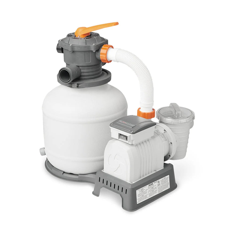 BestWay Flowclear 2000 Gallon Large Above Ground Pool Sand Filter Pump(Open Box)?? Last Day For Clearance