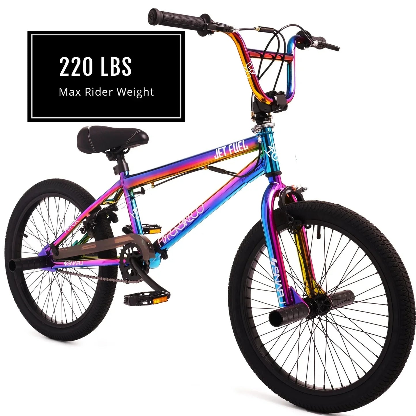 Hyper Bicycles 20 Jet Fuel BMX Bike for kids, Recommended Ages 8 to 13 Years Old