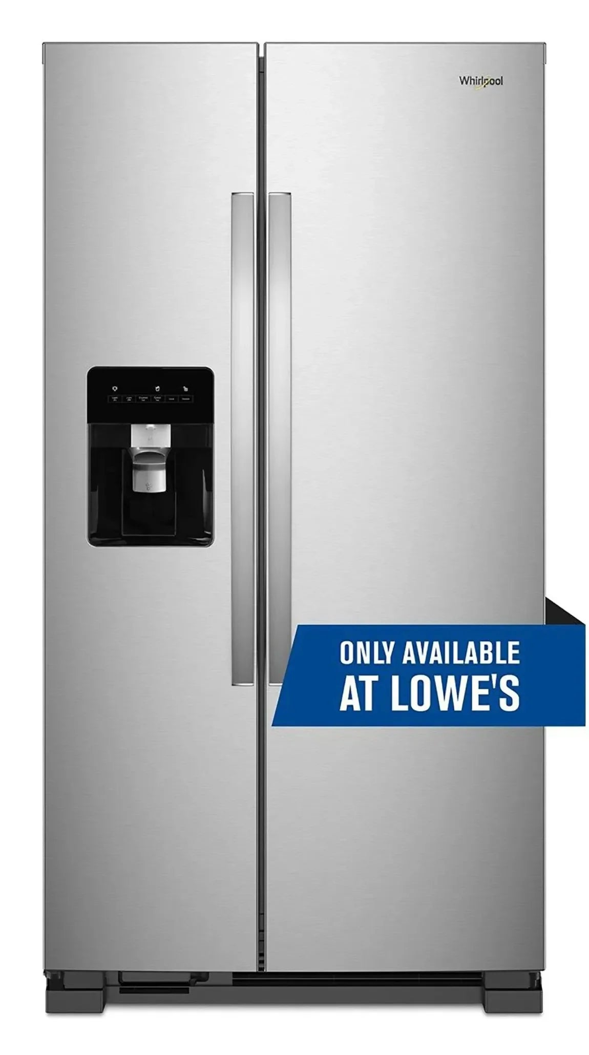 36-inch wide side-by-side refrigerator C 24 cubic feet stainless steel