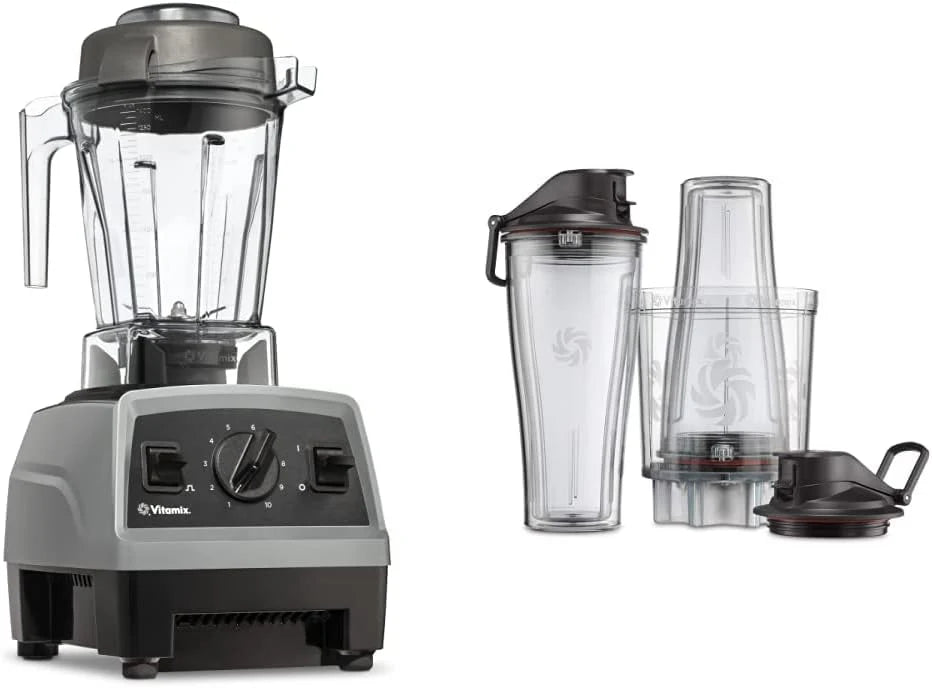 Vitamix Explorian E310 Blender, Professional-GradeKitchen Blender for Smoothies, Soups, Juices and More, 10-Speed, Stainless Steel Blades, Self-Cleaning Kitchen Appliance, 48 Oz Container, Black