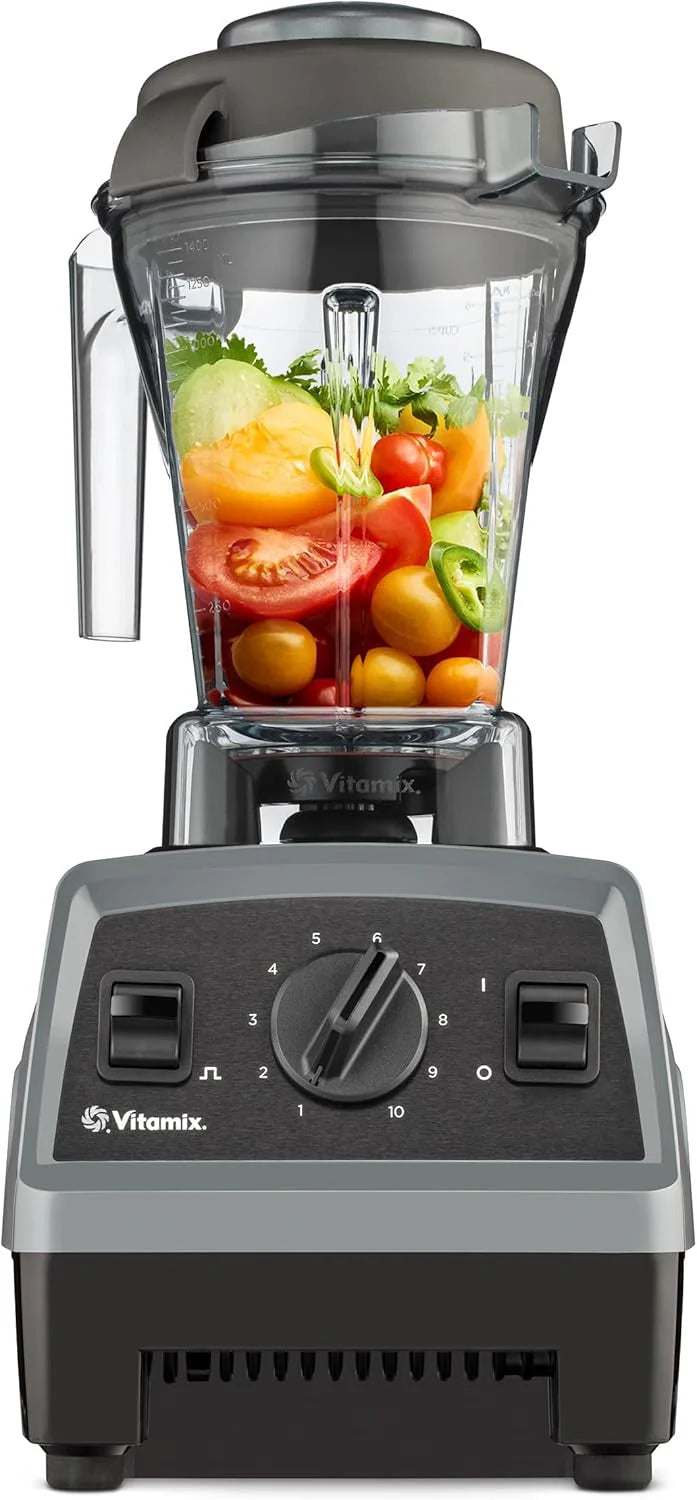Vitamix Explorian E310 Blender, Professional-GradeKitchen Blender for Smoothies, Soups, Juices and More, 10-Speed, Stainless Steel Blades, Self-Cleaning Kitchen Appliance, 48 Oz Container, Black
