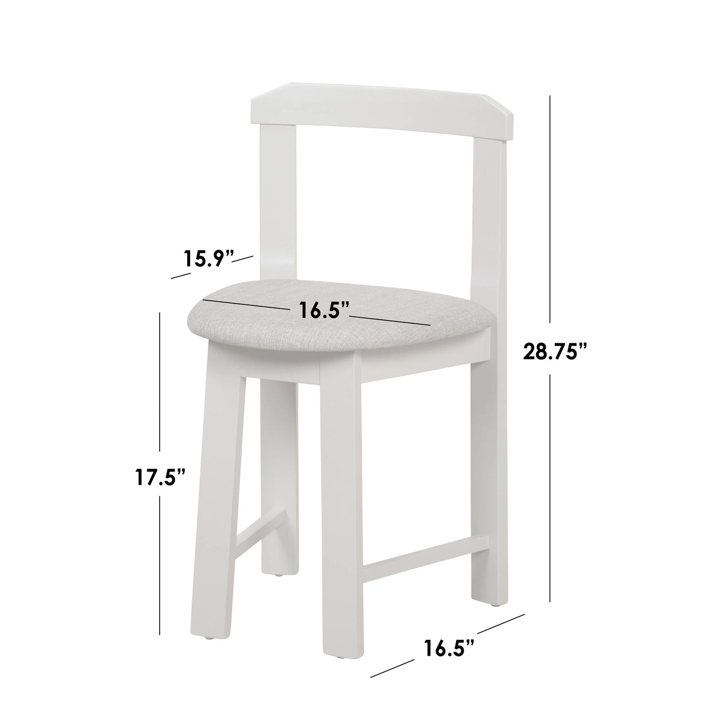 Harrisburg Tobey 5-piece Compact Round Dining Set