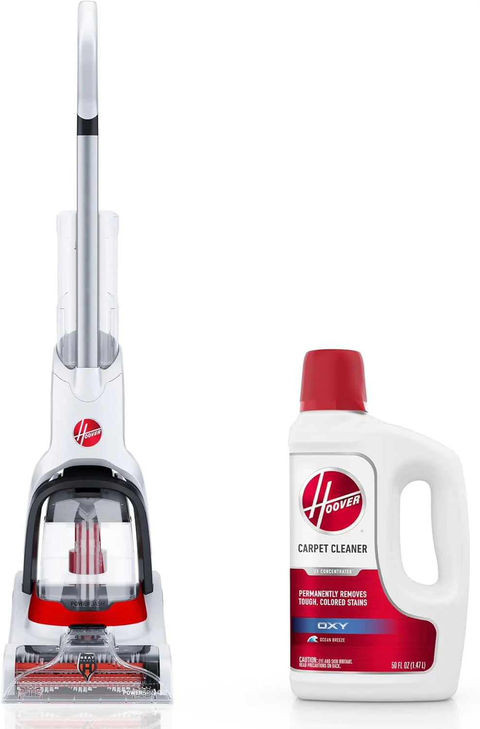 Hoover PowerDash Pet+ Compact Carpet Cleaner Machine, Lightweight Carpet Shampooer