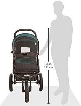 2025 No-Zip NV Pet Stroller for Cats/Dogs, Zipperless Entry, Easy One-Hand Fold, Gel-Filled Tires, Plush Pad + Weather Cover Included, 3 colors