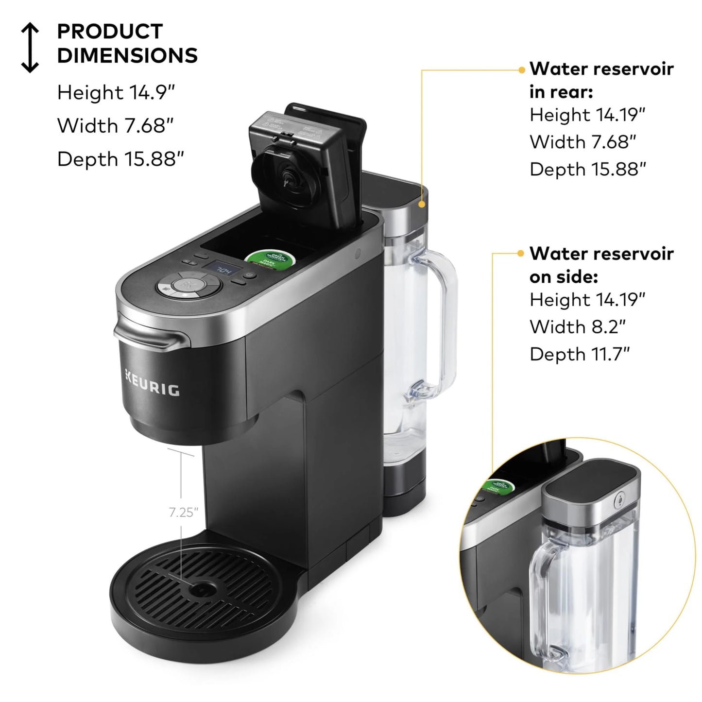 Keurig K-Duo Plus Single Serve & Carafe Coffee Maker