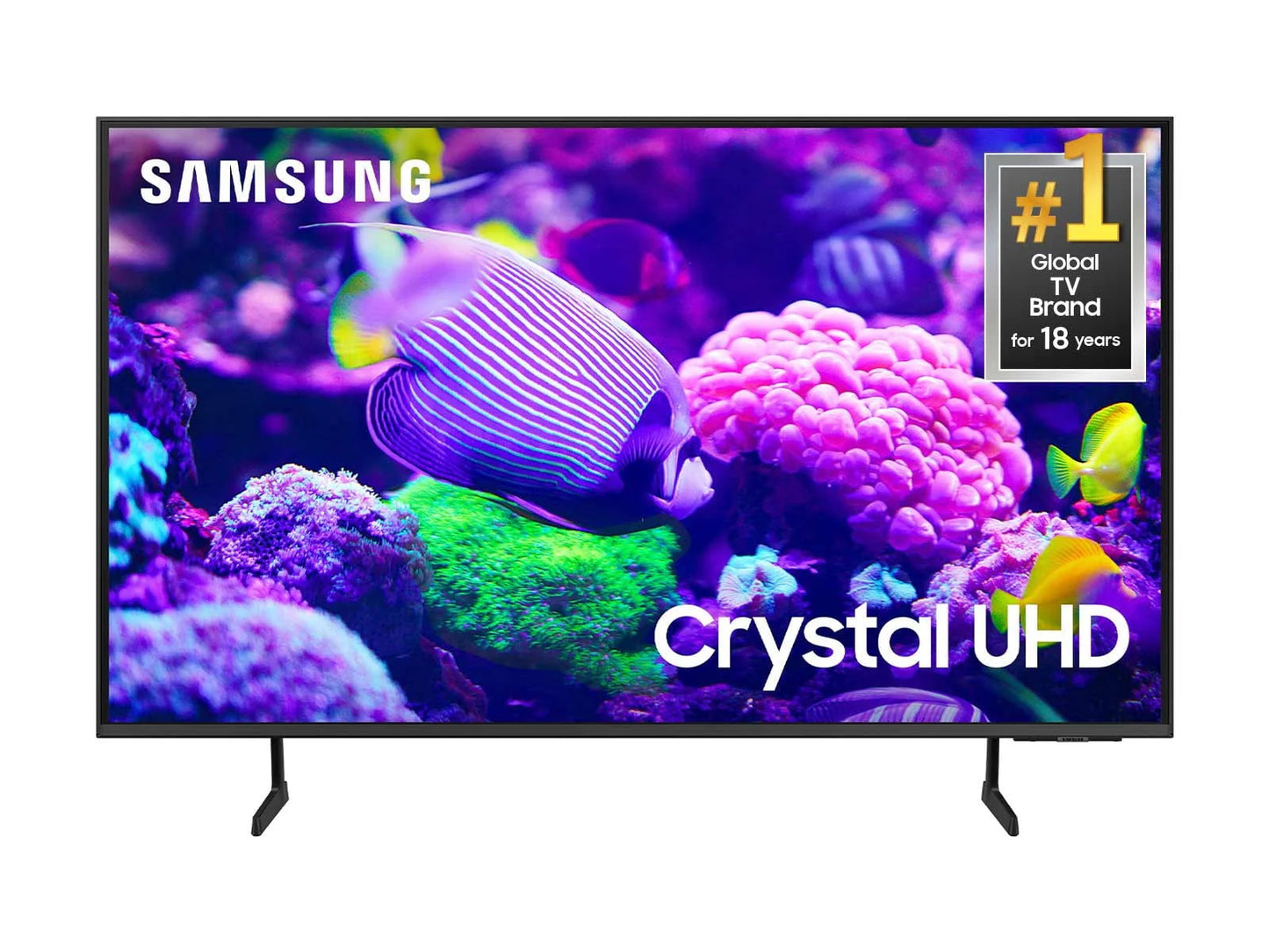 Samsung 85 Crystal UHD 4K Smart TV DU7200B with PurColor, HDR and Tizen OS C 2024 Model