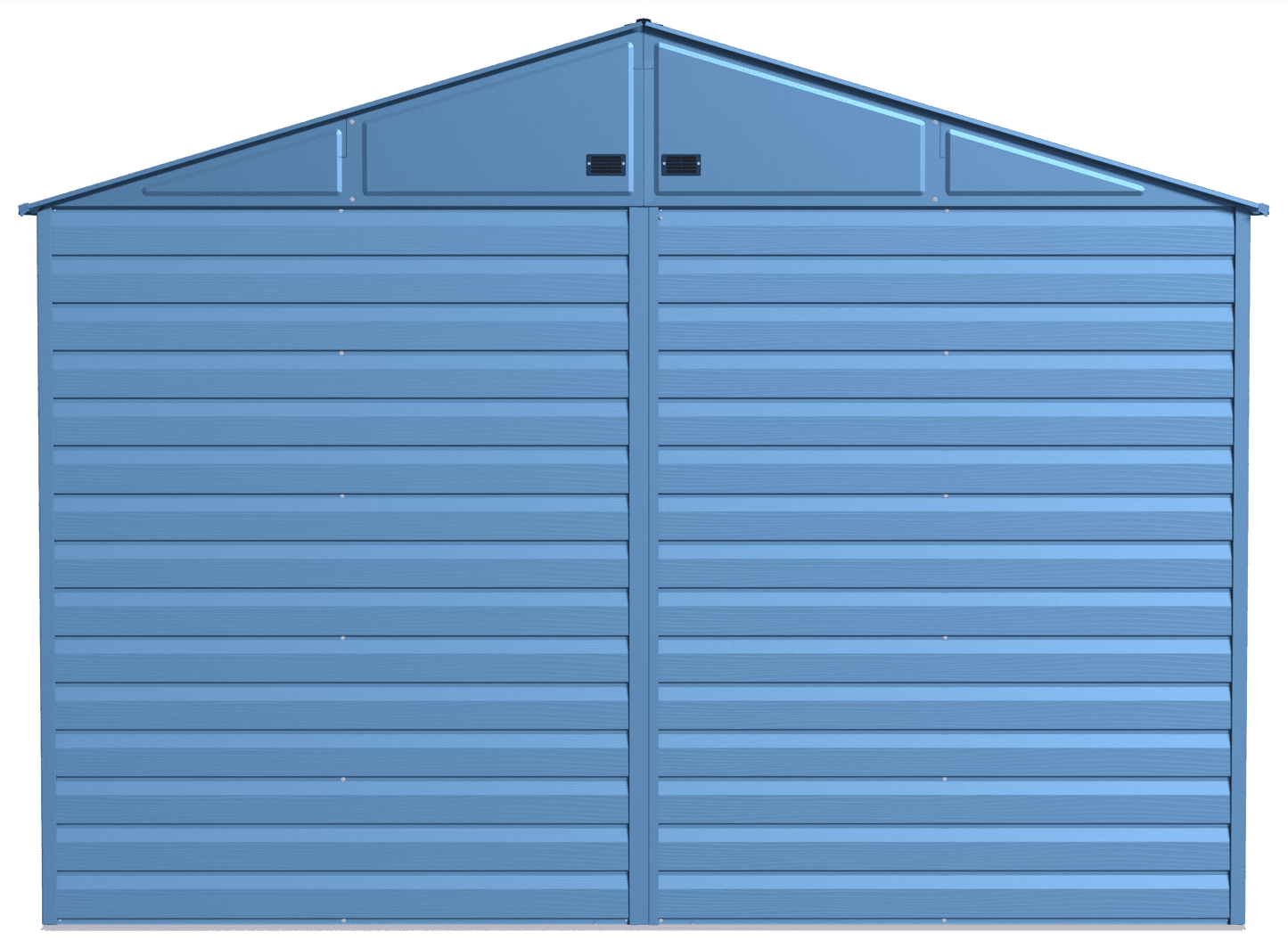 2025 Select Steel Storage Shed, 10x14, Blue Grey