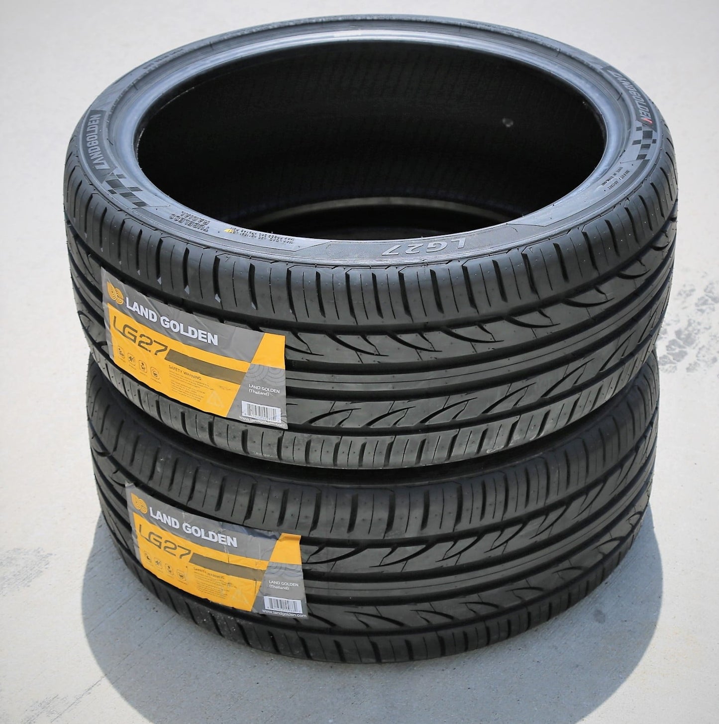 A pair of (2) 245/30R20 ZR 97W XL A/S performance tires
