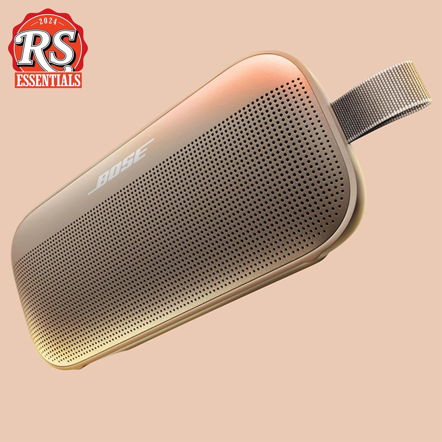 Bose SoundLink Flex Portable Bluetooth Speaker (2nd Gen), Portable Outdoor Speaker with Hi-Fi Audio, Up to 12 Hours Battery Life, Waterproof and Dustproof